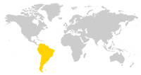 Νότια Αμερική map